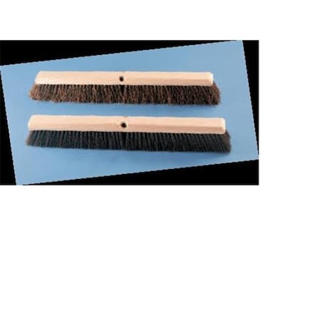 Gordon Brush Milwaukee Dustless Brush 354240 24 In. Heavy-Duty; Stiff Brown Polypropylene Bristles; Case Of 12 354240